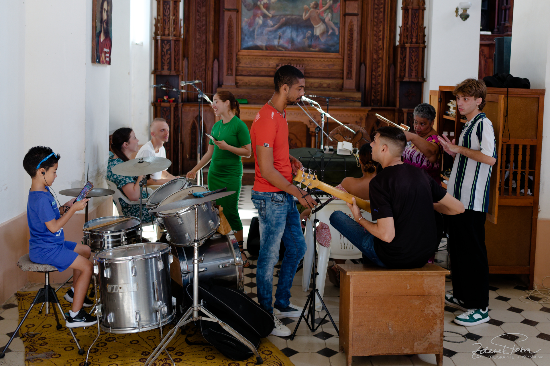 Les musiciens de la messe, Trinidad